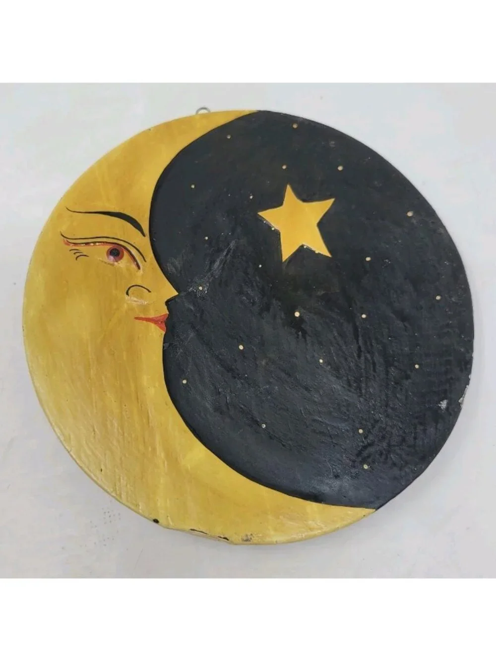 Vintage 90s Celestial Moon Sun Stars Whimsy Mirror Medallion Decor Lot Of 3